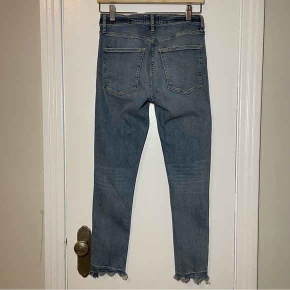 Agolde Sophie Chewed Hem Jean size 27 - Picture 7 of 9